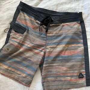 Prana Multicolor Men's Swim Shorts